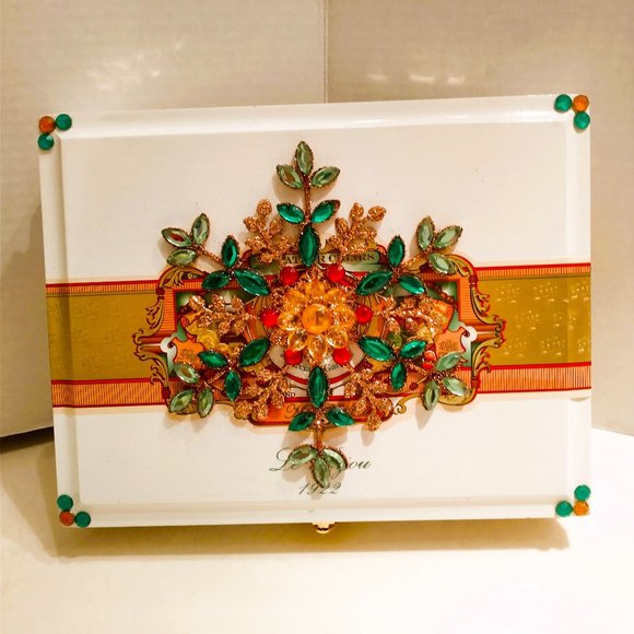 Suenos de Saundra Upcycled My Father Garcia Cigar Box, Storage/Jewelry Box/Home - Picture 1 of 14